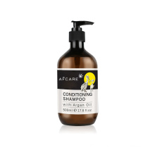 Shampooing à l&#39;huile d&#39;argan en gros de marque privée pour le soin des cheveux Anti-Aching Anti-Hair Loss Growth